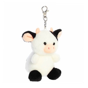 Palm pals sweetie cow bag charm plush